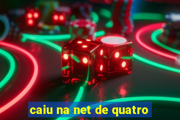 caiu na net de quatro